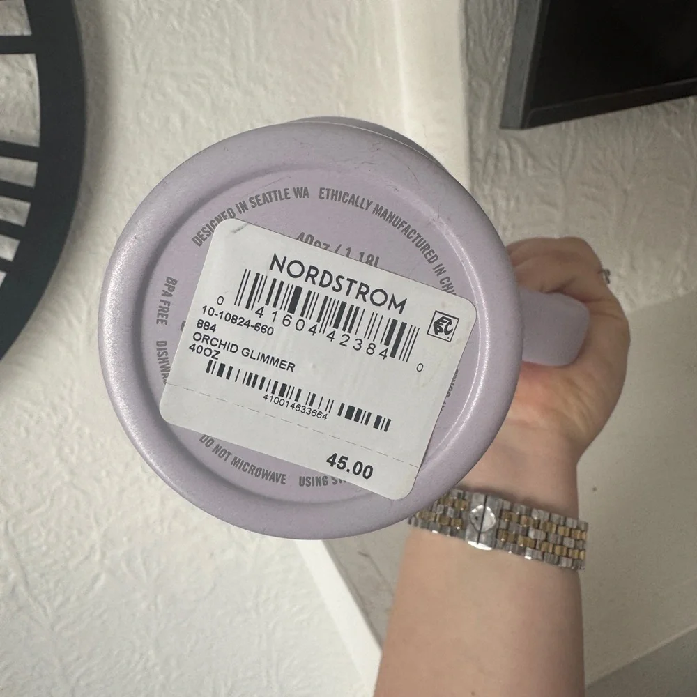 Stanley Orchid Glimmer Quencher Tumbler with Handle - Picture 4 of 4